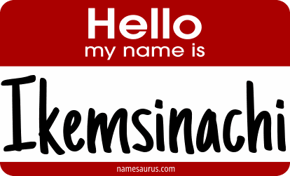 Hello my name is Ikemsinachi png download