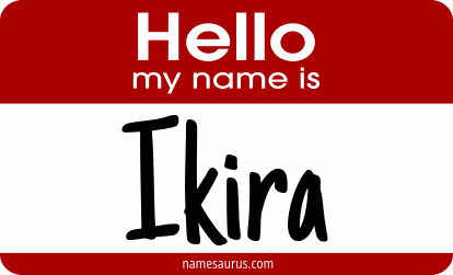 Hello my name is Ikira png download