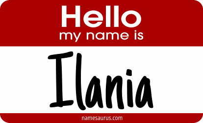 Hello my name is Ilania png download