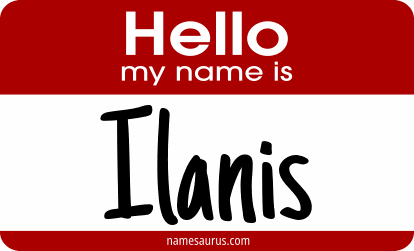 Hello my name is Ilanis png download