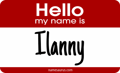 Hello my name is Ilanny png download