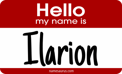 Hello my name is Ilarion png download
