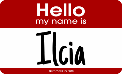 Hello my name is Ilcia png download