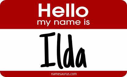 Hello my name is Ilda png download