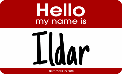 Hello my name is Ildar png download