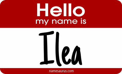 Hello my name is Ilea png download