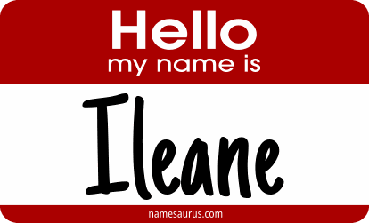 Hello my name is Ileane png download
