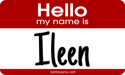Hello my name is Ileen png download