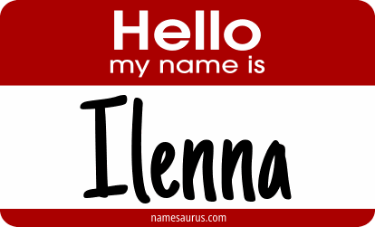 Hello my name is Ilenna png download