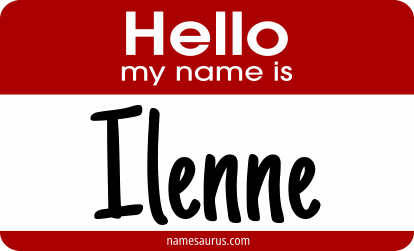 Hello my name is Ilenne png download