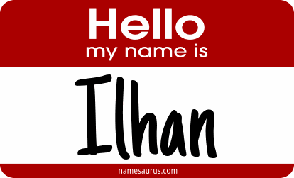 Hello my name is Ilhan png download