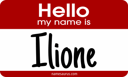 Hello my name is Ilione png download