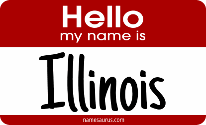 Hello my name is Illinois png download