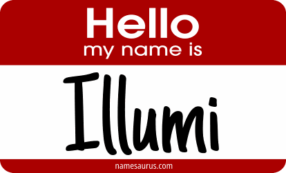 Hello my name is Illumi png download