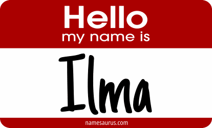 Hello my name is Ilma png download