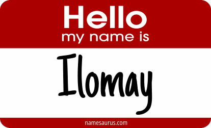 Hello my name is Ilomay png download