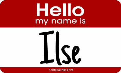 Hello my name is Ilse png download