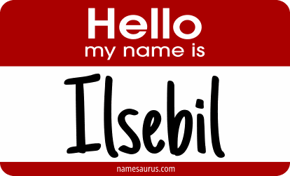 Hello my name is Ilsebil png download