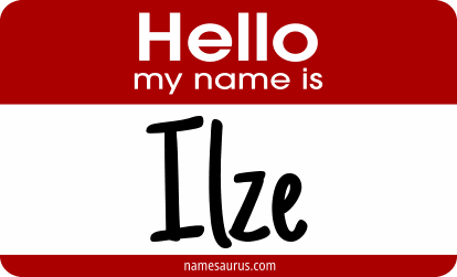 Hello my name is Ilze png download