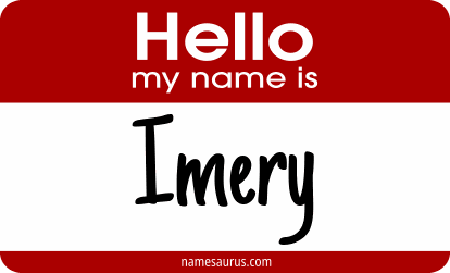 Hello my name is Imery png download