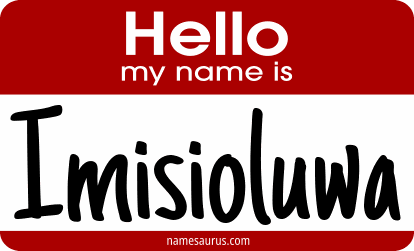 Hello my name is Imisioluwa png download