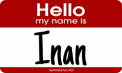 Hello my name is Inan png download