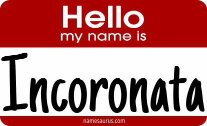 Hello my name is Incoronata png download