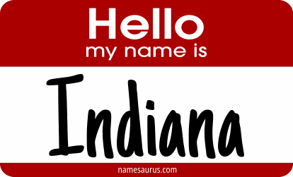 Hello my name is Indiana png download
