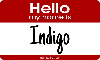 Hello my name is Indigo png download