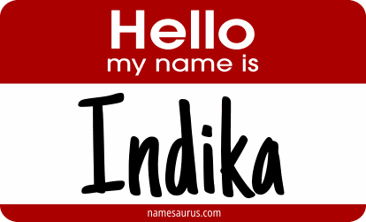 Hello my name is Indika png download