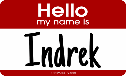 Hello my name is Indrek png download
