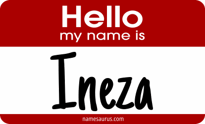 Hello my name is Ineza png download