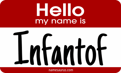 Hello my name is Infantof png download