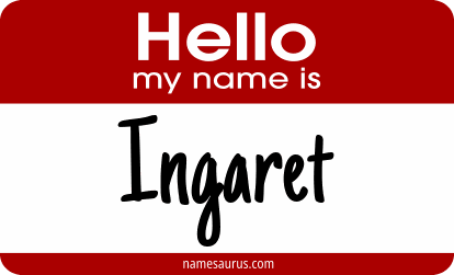Hello my name is Ingaret png download