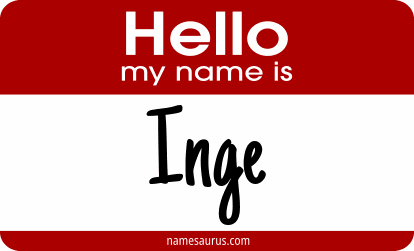 Hello my name is Inge png download