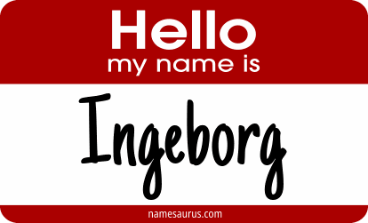 Hello my name is Ingeborg png download