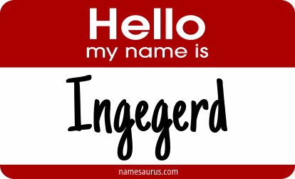Hello my name is Ingegerd png download