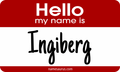 Hello my name is Ingiberg png download