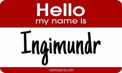 Hello my name is Ingimundr png download
