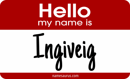 Hello my name is Ingiveig png download