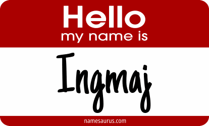 Hello my name is Ingmaj png download