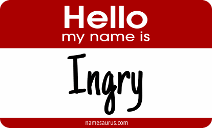 Hello my name is Ingry png download