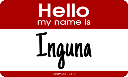 Hello my name is Inguna png download