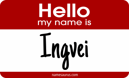 Hello my name is Ingvei png download