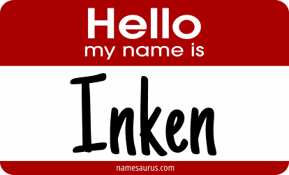 Hello my name is Inken png download