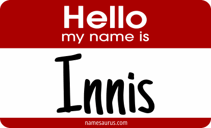 Hello my name is Innis png download