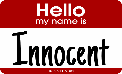 Hello my name is Innocent png download
