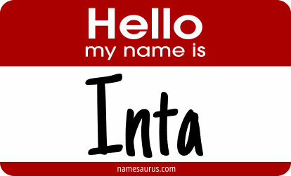 Hello my name is Inta png download