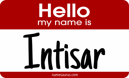 Hello my name is Intisar png download