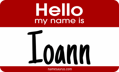 Hello my name is Ioann png download